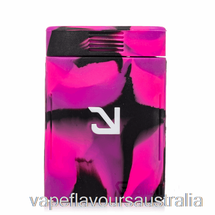 Vape Nicotine Australia Eyce Solo Silicone Dugout Bangin (Black / Pink / Purple) - CG